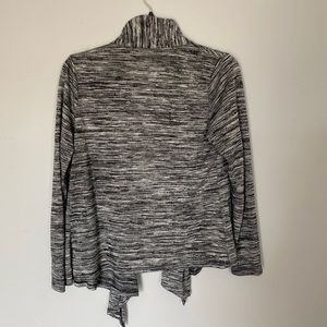 Grey/black cardigan